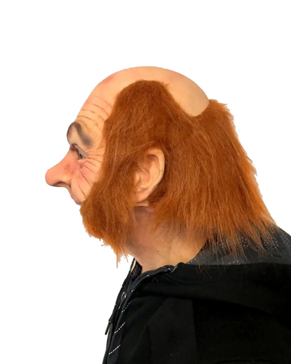 Mask Half Leprechaun Hair w/