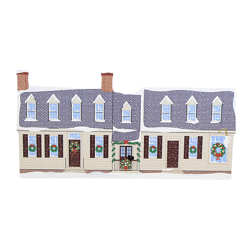 Chowning's Meow Tavern Building Village Williamsburg Virginia Christmas One Inch, - Wood 23532 Cat's - 4