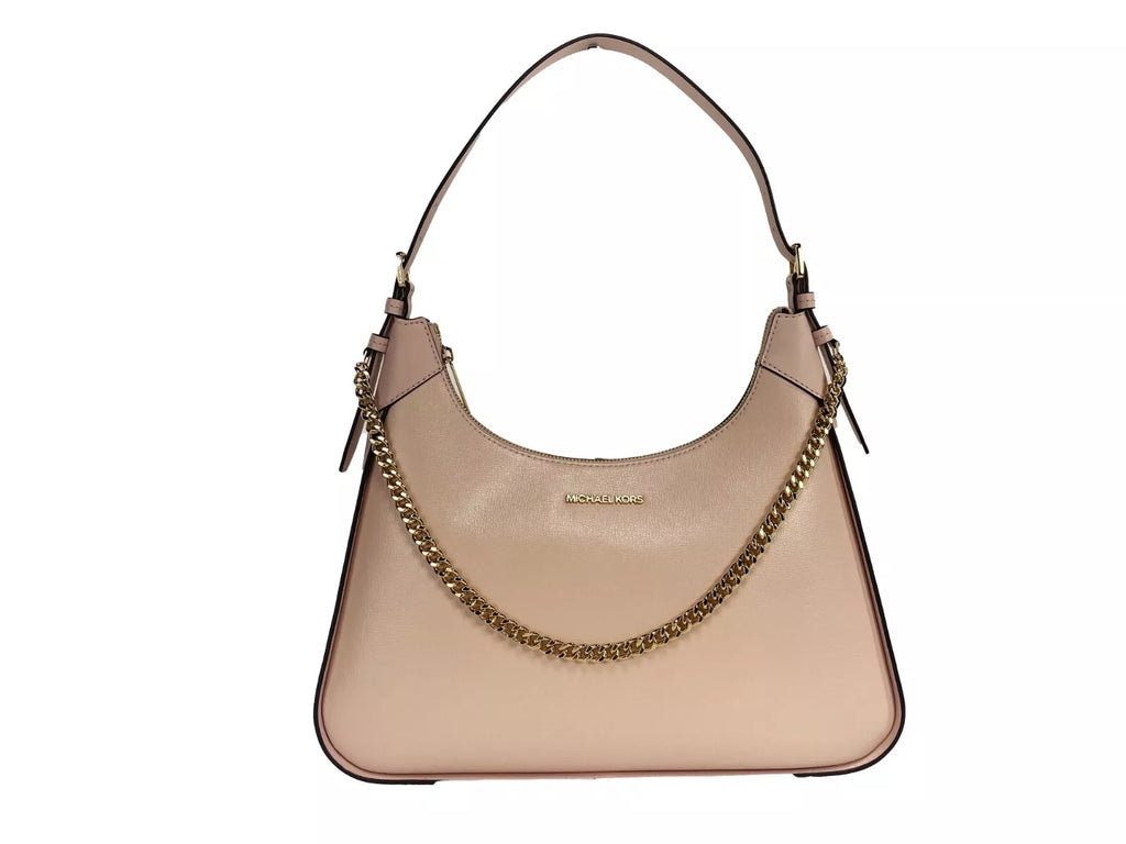 Smooth Kors Leather Purse Bag Wilma Shoulder Chain Large Michael