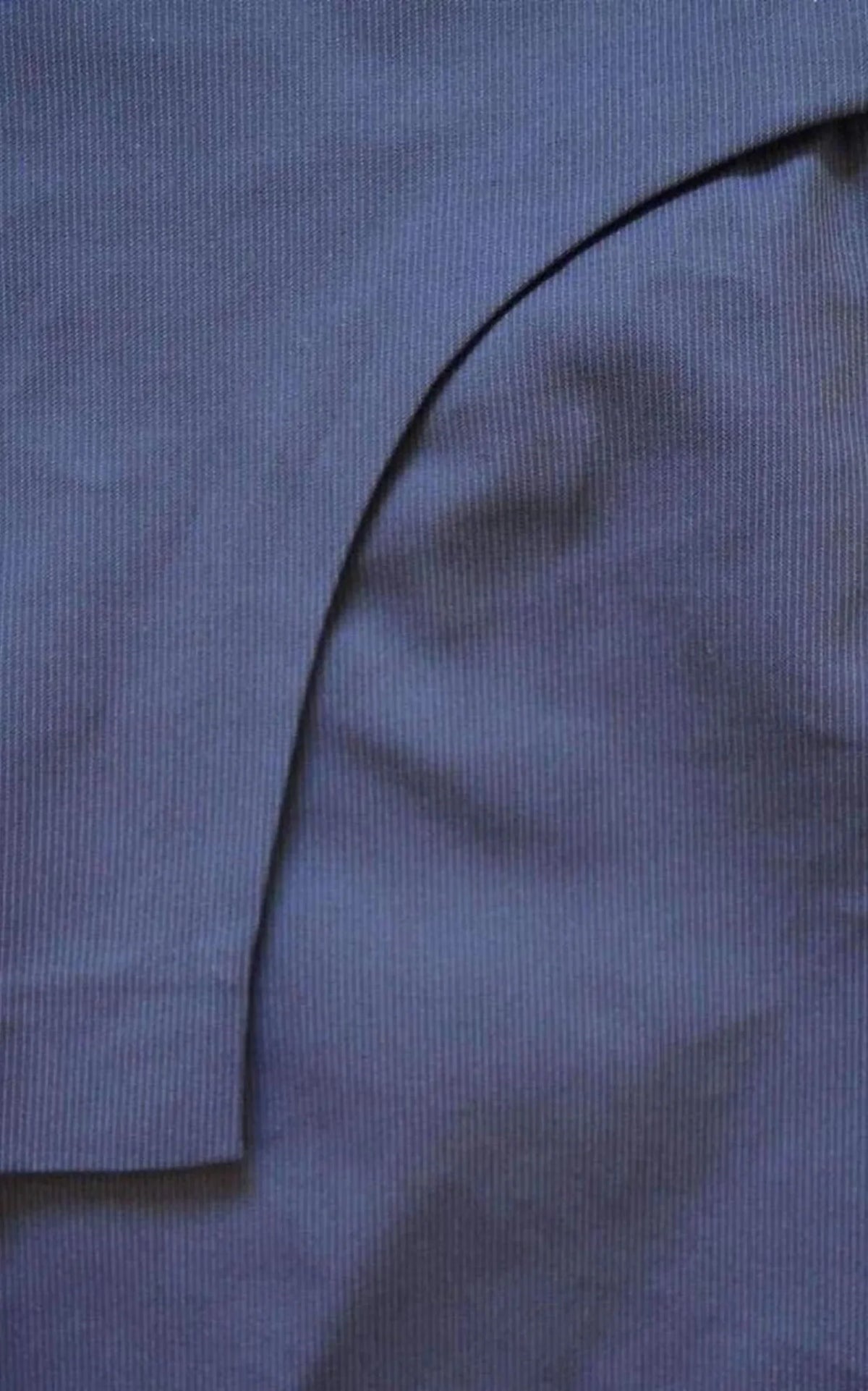 Striped Side Asymmetric Side Skirt