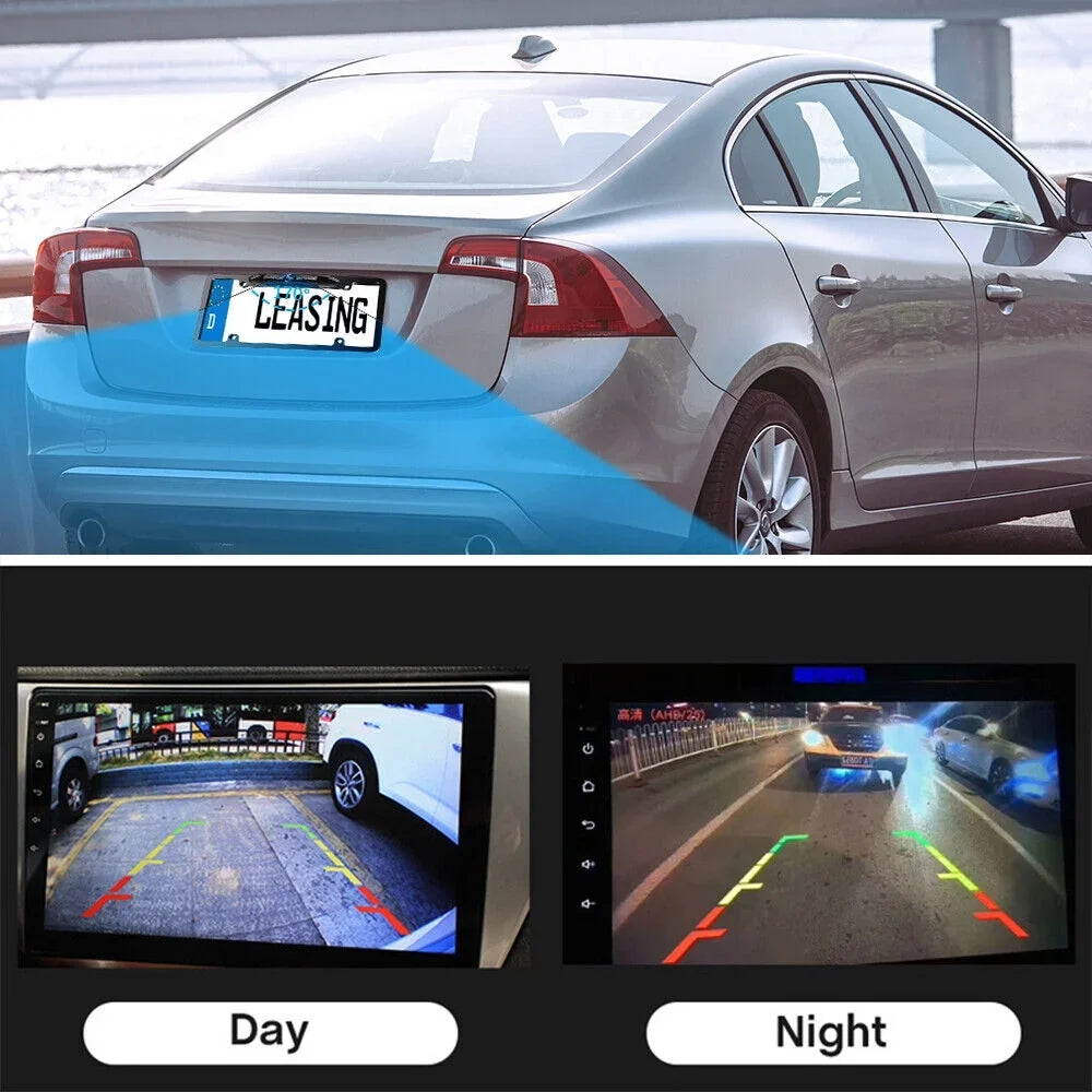 Camera Backup Vision Car Night - License View Plate Frame Rear