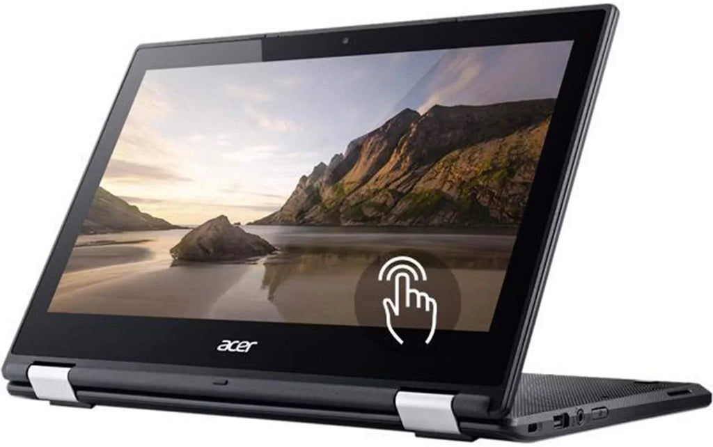 1.60 Celeron, Intel OS GHz (Refurbished) RAM, Restored Acer Chrome 11" C738TC44Z, Screen Storage, , Chromebook 4GB 16GB