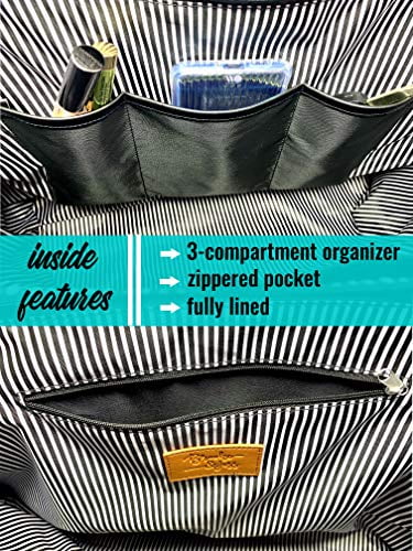 Tote Bag Black Plain Tessa