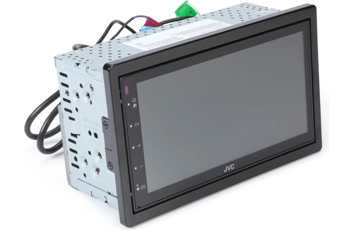 '+ For Mirroring Media Player USB JVC 6.75" Bluetooth Camera 2 Android DIN KW-M180BT Backup