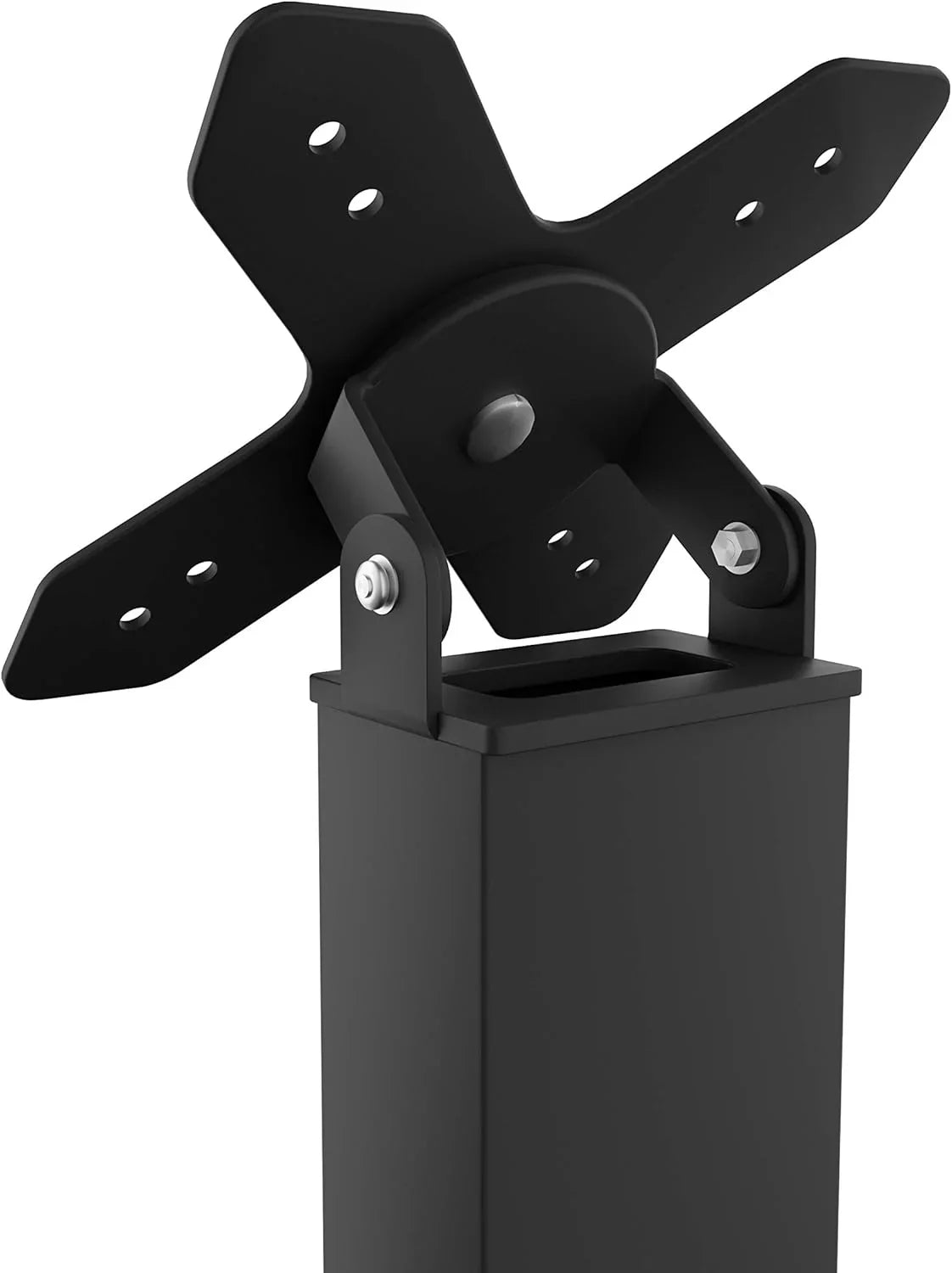 FEIRO Floor Base ADD-CHKB Premium (Black) VESA and Plate with Thin Profile Stand