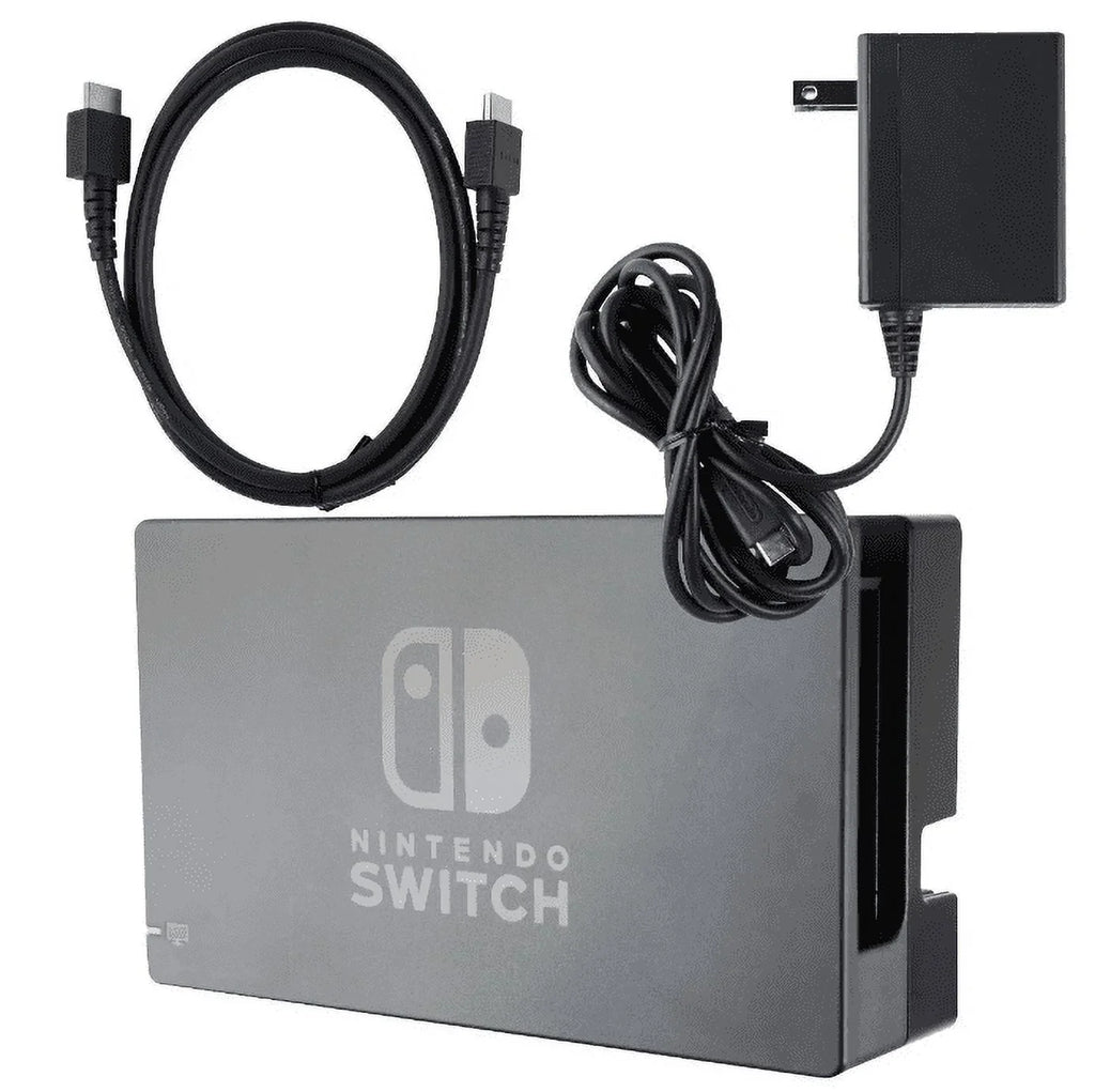 Black Switch Set Nintendo Box Open & HDMI - Dock HACACASAA AC with Adapter