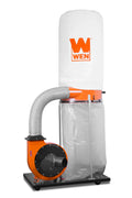 WEN Collector CFM Base 14-Amp Bag and Woodworking with 5-Micron 1,300 Dust 50-Gallon Mobile Collection
