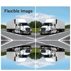 Waterproof Camera up RV Systems Truck/Trailer Pickup/Van Vision Monitor with Camera Support Cameras, Boscam Back HD Night Backup for 2 7" Wireless Split Reverse Screen, (K10) IR Camera