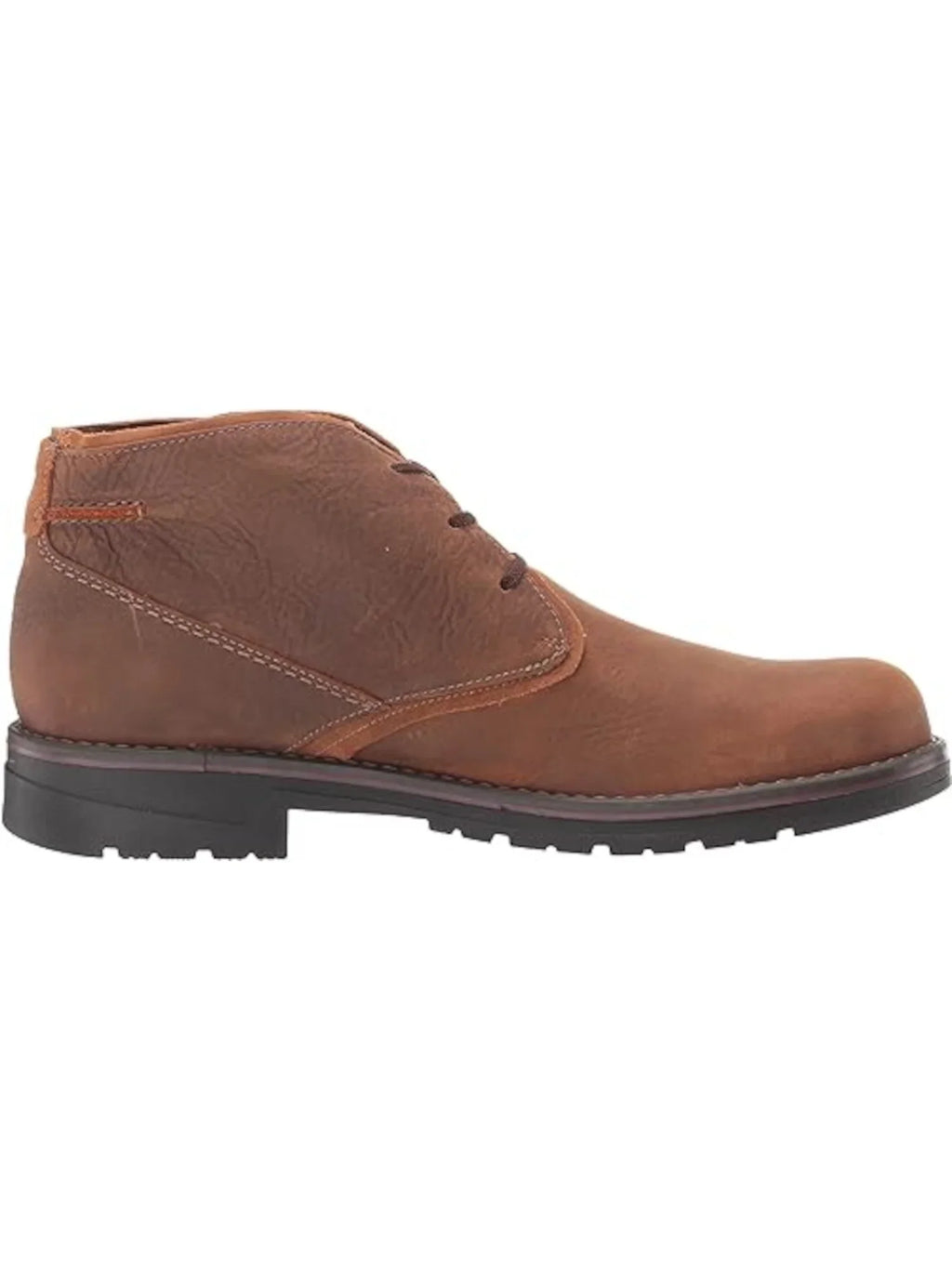 8 Peak Mens Lace-Up BY Brown Water Removable Boots Insole Morris Cushioned Chukka CLARKS Round W COLLECTION Toe Resistant