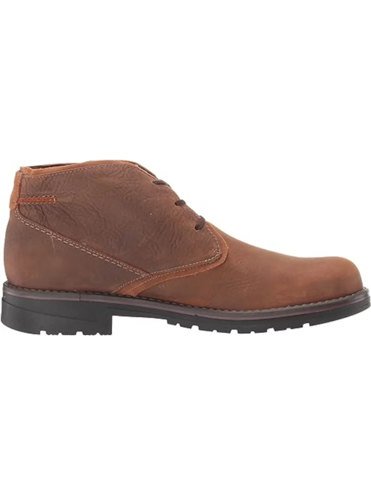 8 Peak Mens Lace-Up BY Brown Water Removable Boots Insole Morris Cushioned Chukka CLARKS Round W COLLECTION Toe Resistant