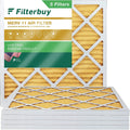 11 Filterbuy Pleated Furnace Filters HVAC 12x12x1 MERV AC Air (5-Pack)