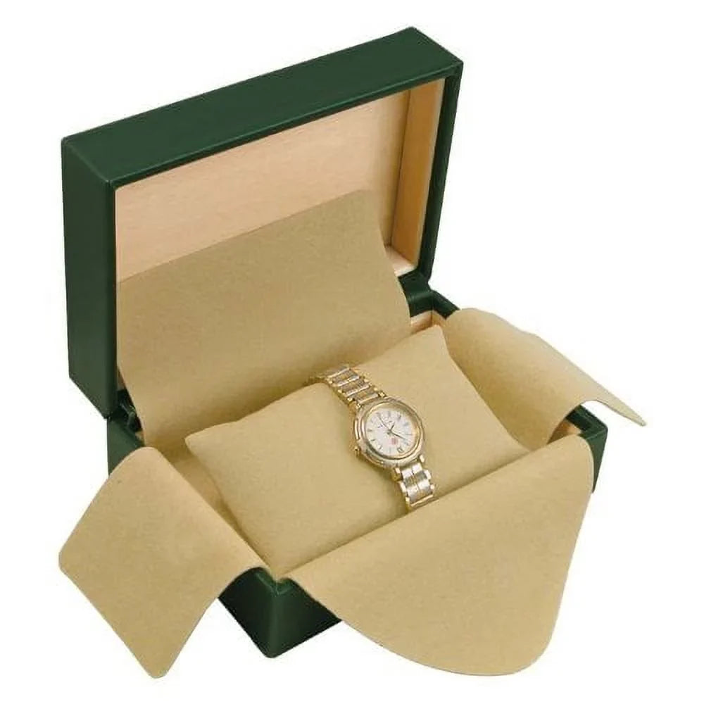 Style Watch Tan - JewelrySupply Inside Box Rolex Green Luxury