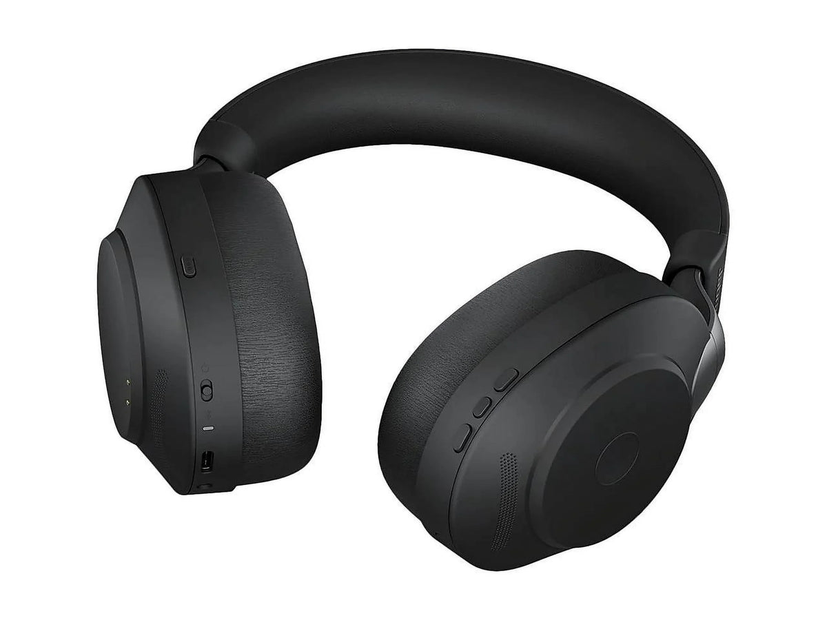 UC for Bluetooth - Life, Cancelling Calls Wireless of Music, Black Advanced 85 Headphones Battery Stereo, and Noise Wireless Headset Jabra Headphones 37 Hours Link380a, Evolve2 with