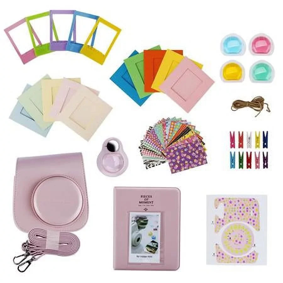 11 - Not Included) Pink Mini Instax Accessory Blush FujiFilm (Camera Kit