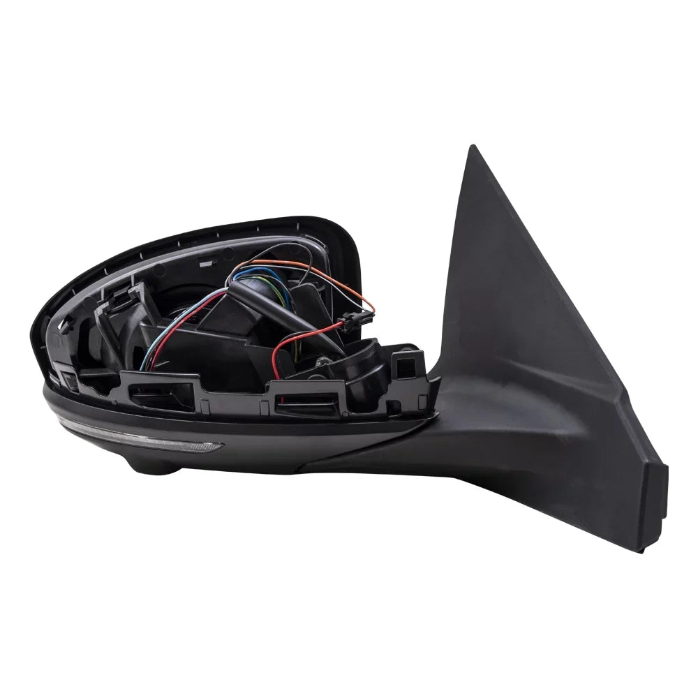 Mirror Heat-Signal-Camera Replacement Paint 2020-2021 Sentra Black To Brock Aftermarket Passenger Right Compatible With Nissan With Power Match