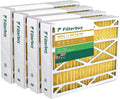 Filterbuy Air for Furnace MERV AC 20x21x5 HVAC (4-Pack) PCO14-23 11 / X8790 Lennox Filters Pleated