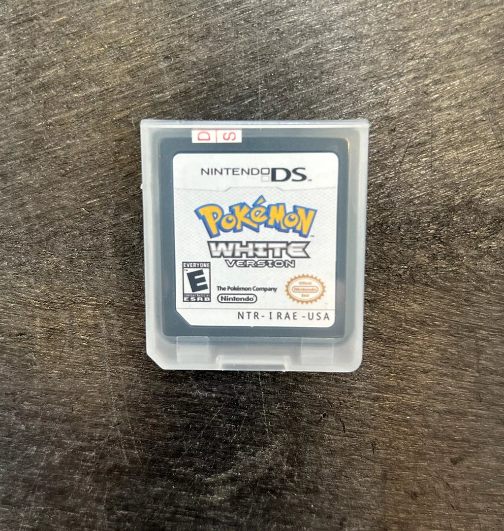 DS Nintendo 2011 US Pokemon Tested VG Version US Game for 3DS NDS White Card