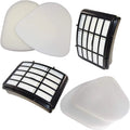 NV391 UV540 HQRP Filter NV358 Navigator XHF350 NV390 series Upright Replacement Shark XFF350 Professional for Cleaner, Lift-Away 2-pack Vacuum Kit