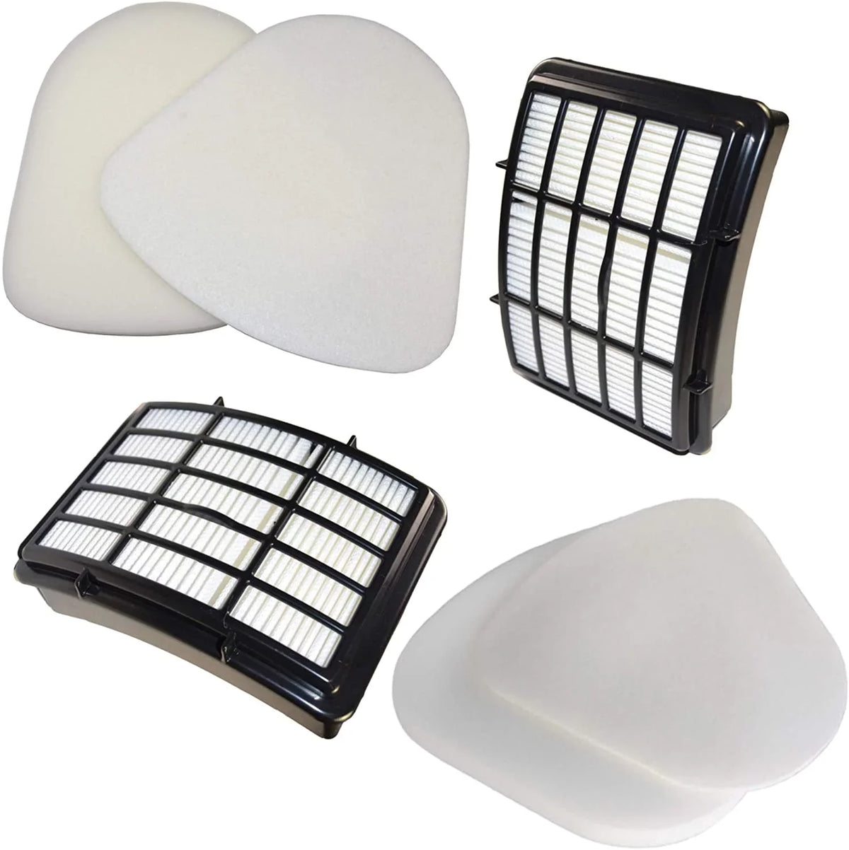 NV391 UV540 HQRP Filter NV358 Navigator XHF350 NV390 series Upright Replacement Shark XFF350 Professional for Cleaner, Lift-Away 2-pack Vacuum Kit