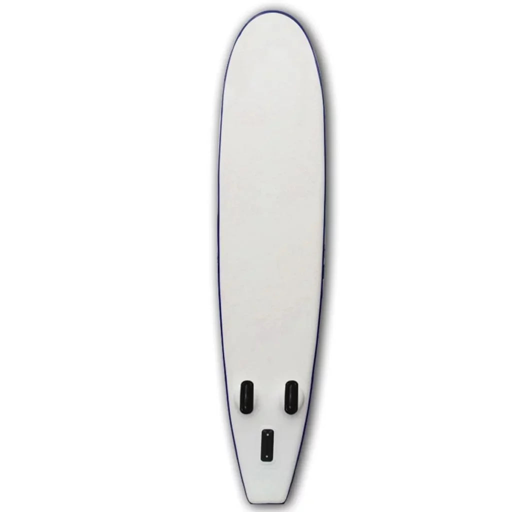 Paddle White Board Blue and SUP Set Stand Inflatable Surfboard Up