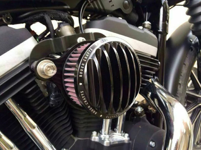 1988-2015 Kit Harley-Davidson Filter in XL1200 Intake XL883 for Cleaner System Air Sportster Silver