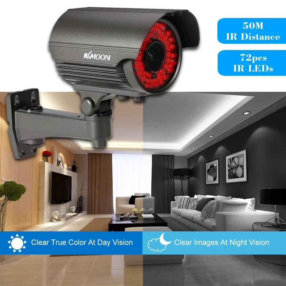 Varifocal AHD Indoor Night Sony LEDs, Lens CCTV 2.0MP, IR Weatherproof, Analog IR-CUT 1/3” 2.8~12mm 72 - System with Use, CMOS Manual Camera 1080P Zoom PAL Vision,